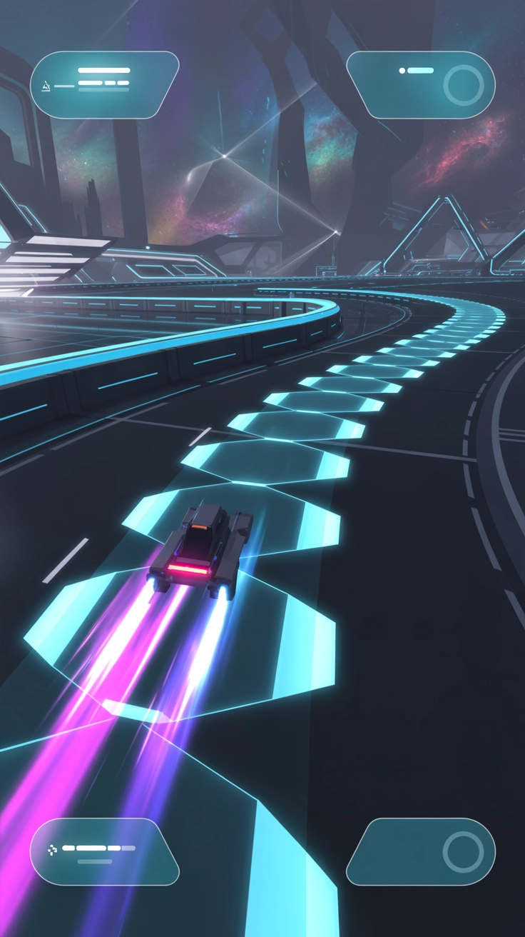 Neon Drift Protocol screenshot