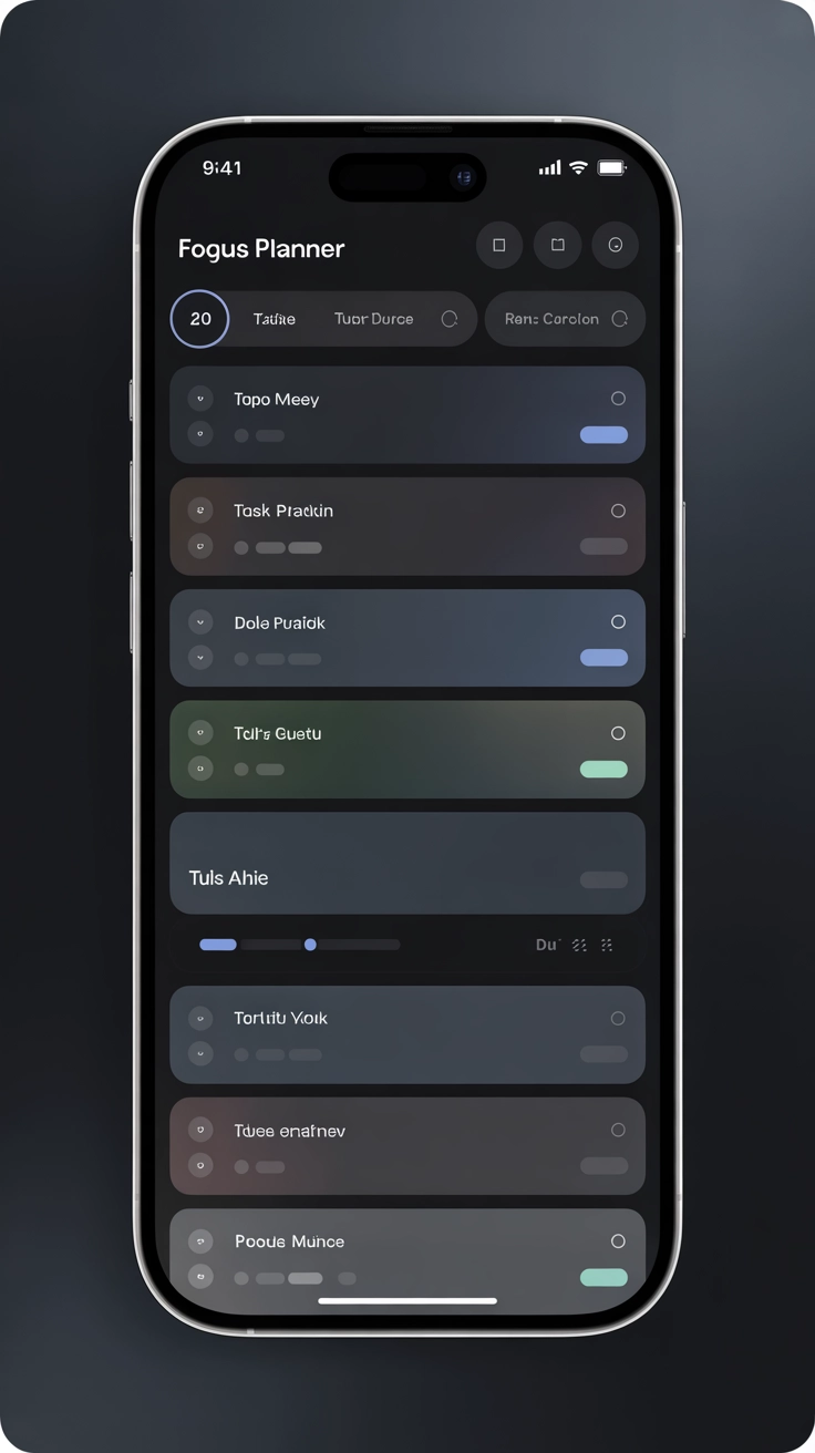 TaskFrame app screenshot