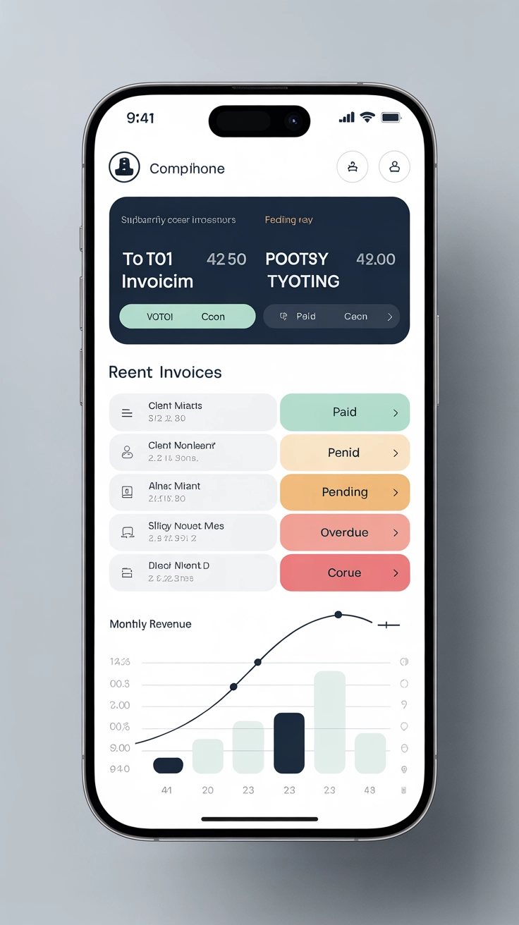 InvoiceDock app screenshot