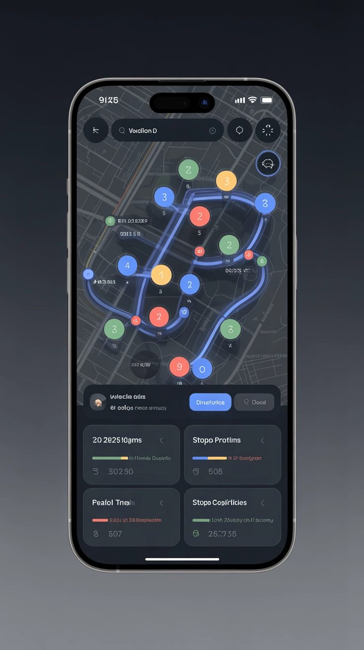 RouteNest app screenshot