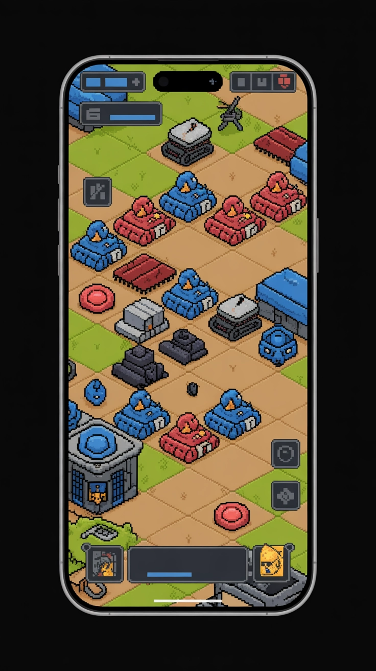 Pixel Siege Tactics screenshot